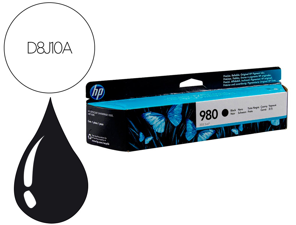 TONER HP EMPRESA X585 PRETO N 980