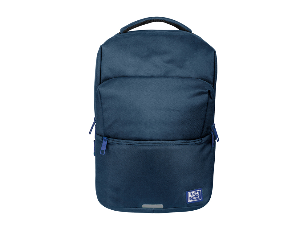 MOCHILA OXFORD B-READY COR AZUL MARINHO 420X300X150 MM