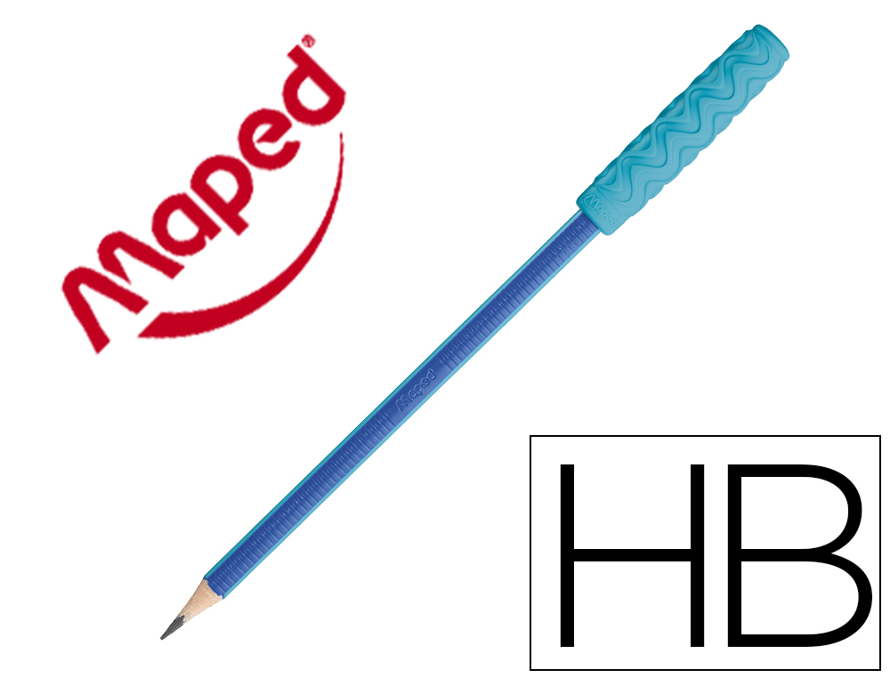 LAPIS DE GRAFITE MAPED HB BORRACHA + MASTIGÁVEL LAPIS TOPPER