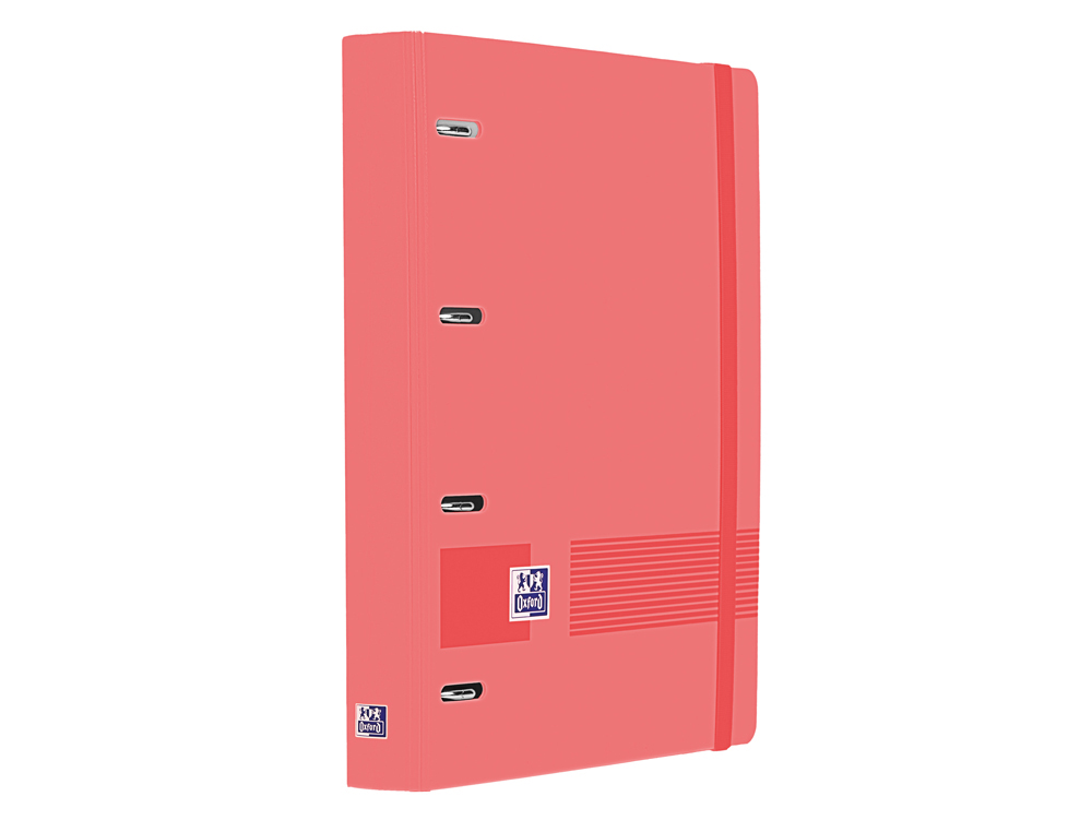 PASTA 4 ANEIS OXFORD EUROPEANBINDER LIVE&GO CAPA POLIFOAM DIN A4 + RECARGA 120 FOLHAS