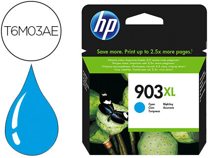 TINTEIRO HP 903 XL OFFICEJET 6960 / 6970 CIAN 825 PAGINAS