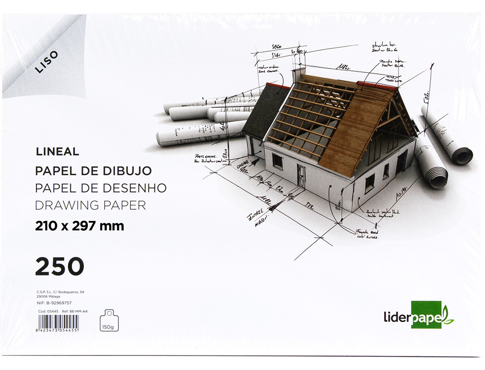 PAPEL DESENHO 160GR A4-FOLHA