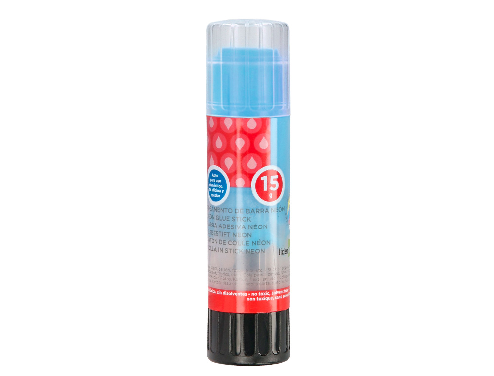 COLA EM STICK LIDERPAPEL 15 GR COR NEON