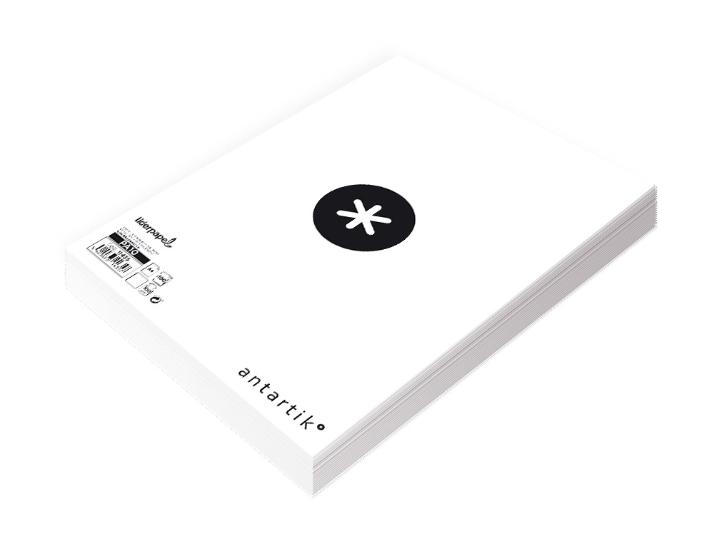 PAPEL ANTARTIK A4 100 GR LISO BRANCO EMBALAGEM DE 100 FOLHAS
