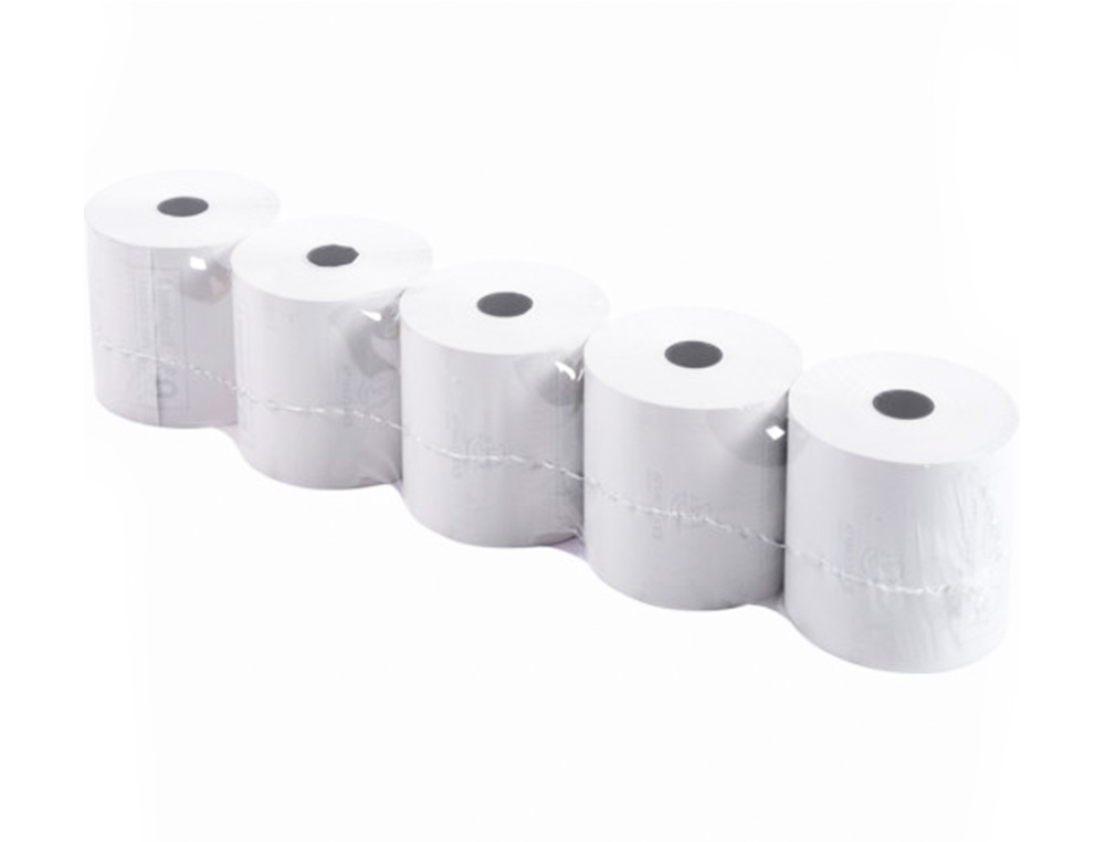 ROLO PAPEL PARA IMPRESSORA 57X65X11 MM 60 GR