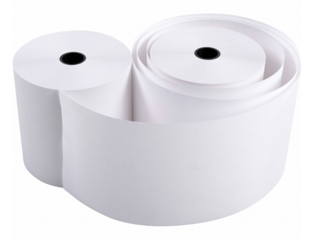 ROLO PAPEL PARA IMPRESSORA 75X65X11 MM 60 GR