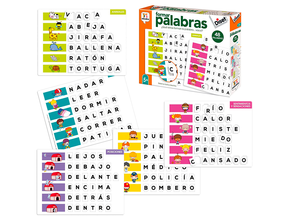 JOGO DISET DIDATICO FORMAR PALAVRAS