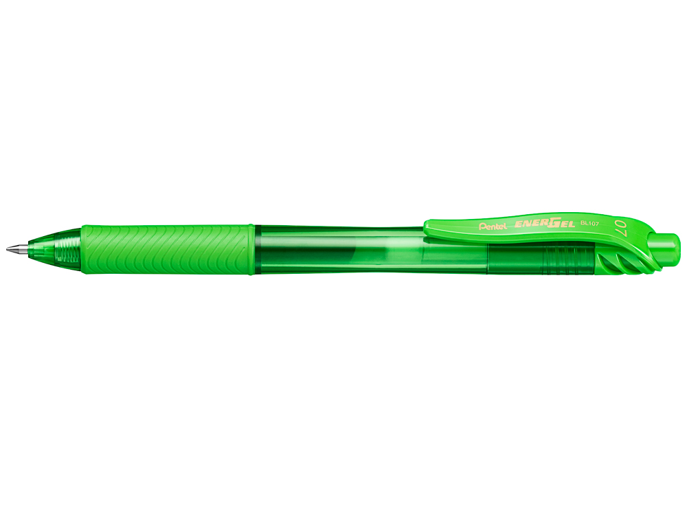 ROLLER PENTEL ENERGEL BL107 0,7MM VERDE LIMA