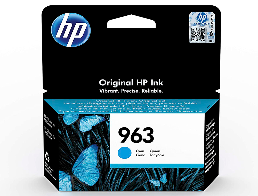 TINTEIRO HP 963 OFFICEJET PRO 9010 / 9020 / 9022 / 9023 / 9025 CIAN 700 PAGINAS