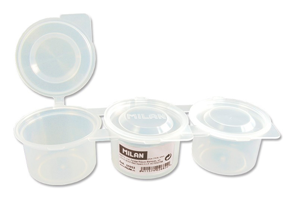 COPO MISTURA DE TINTAS MILAN TRIPLE COM TAMPA 70 ML