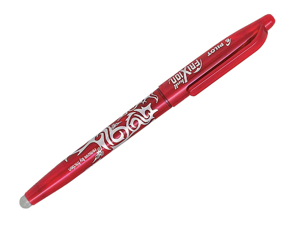 ESFEROGRAFICA PILOT FRIXION BALL APAGAVEL 0,7 MM PONTA MEDIA VERMELHO EM BLISTER