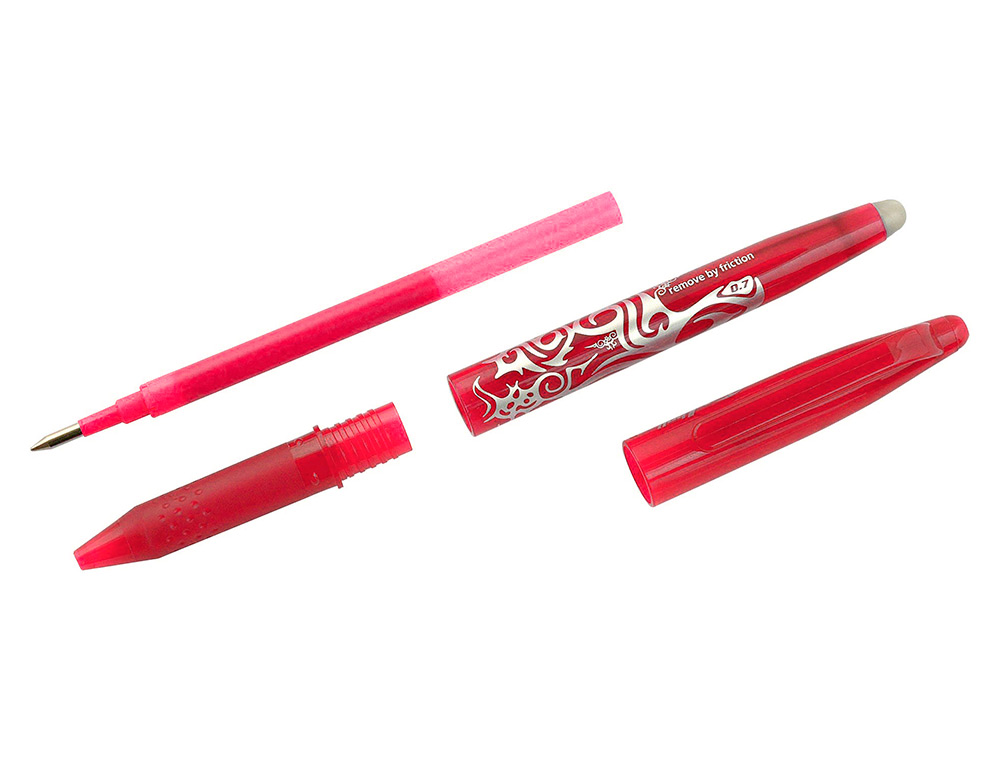 ESFEROGRAFICA PILOT FRIXION BALL APAGAVEL 0,7 MM PONTA MEDIA VERMELHO EM BLISTER