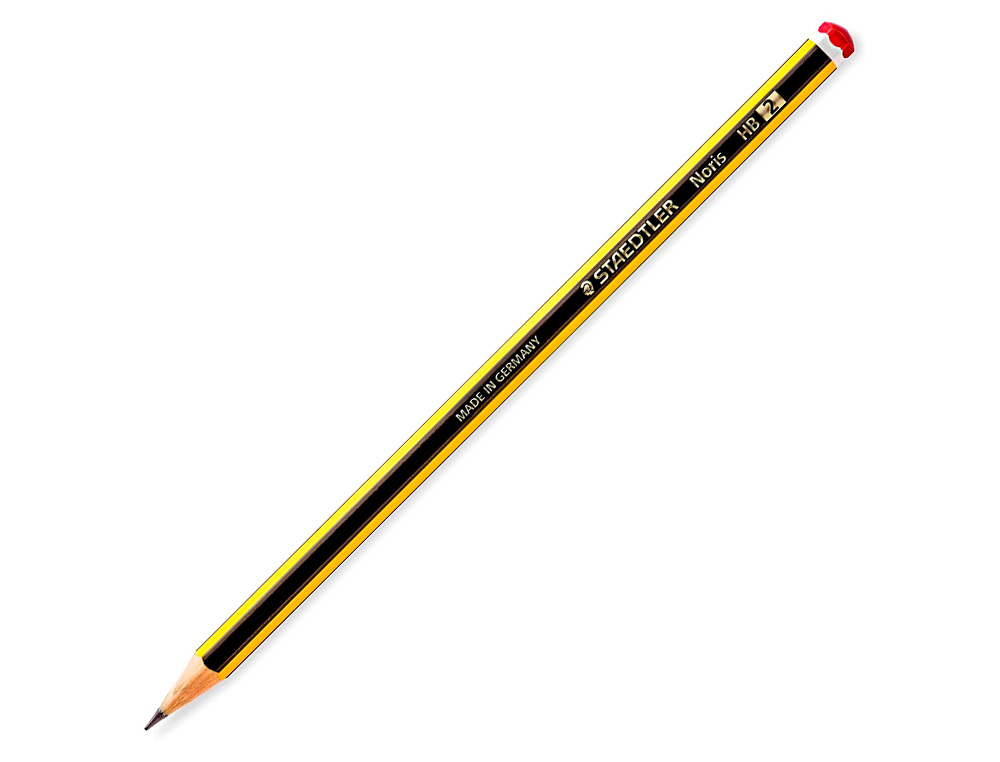 LAPIS DE GRAFITE STAEDTLER NORIS N2 HB BLISTER DE 10 UNIDADES