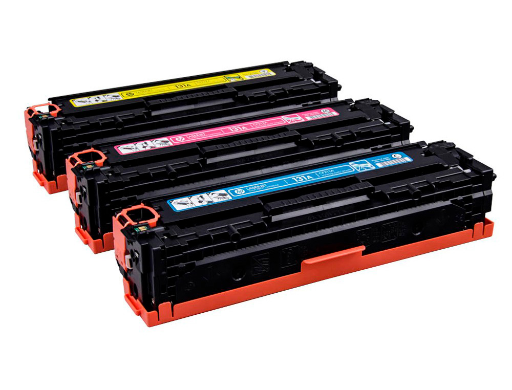 TONER HP N 131A PACK 3 TONER CIAN/MAGENTA/AMARELO