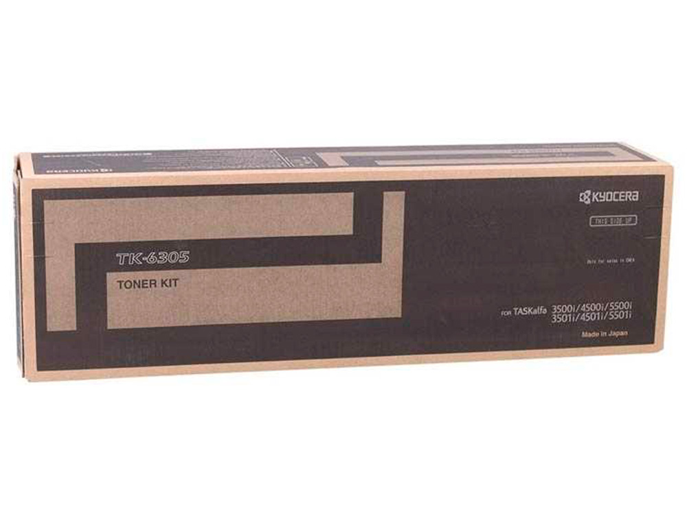 TONER KYOCERA -MITA TASKALFA 3500I / 4500I / 5500I PRETO TK6305K