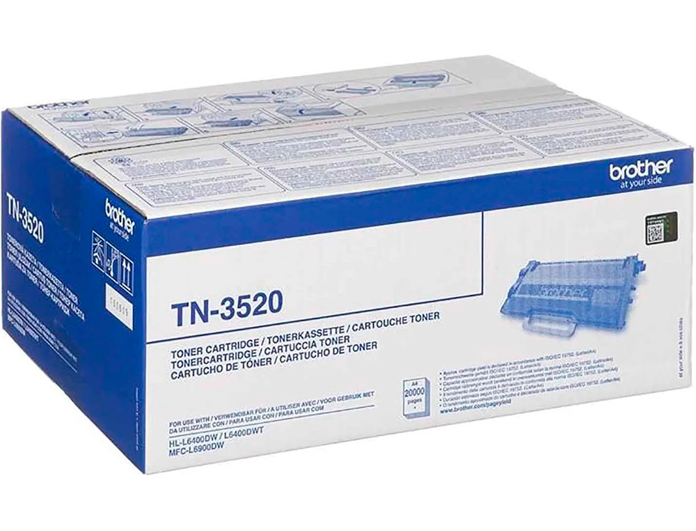 TONER BROTHER HLL6400DW 20000 PAGINAS PRETO