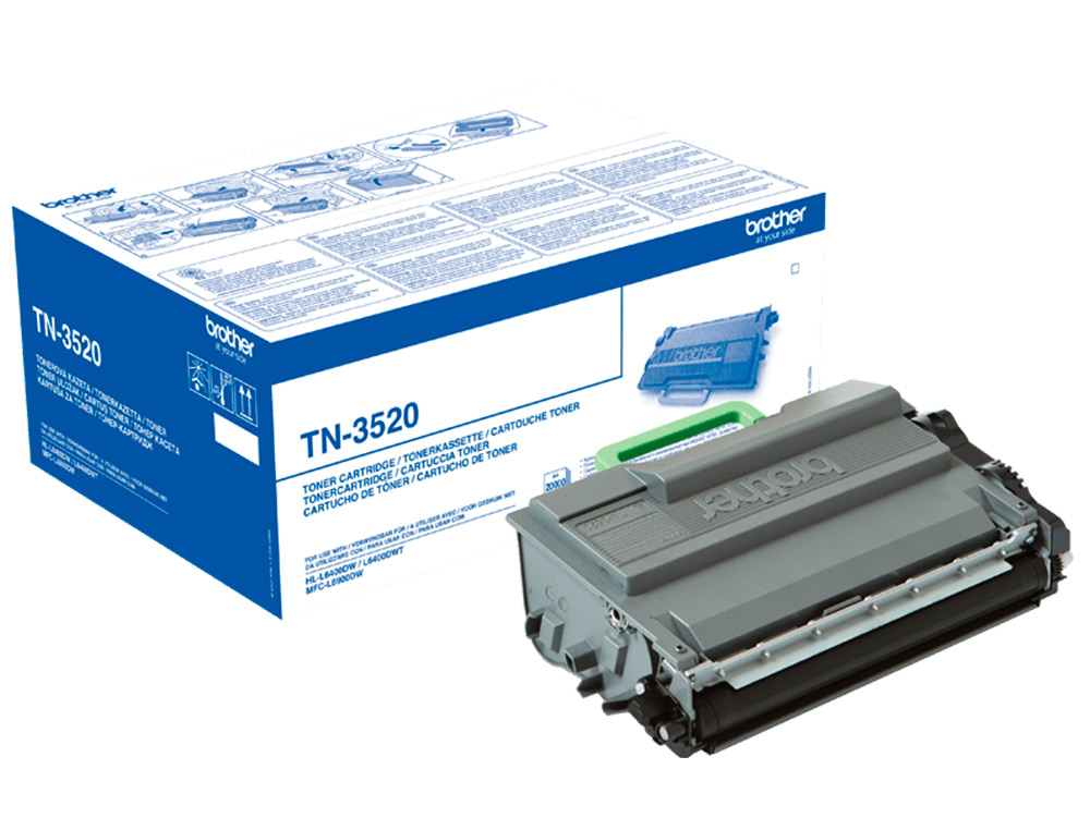 TONER BROTHER HLL6400DW 20000 PAGINAS PRETO