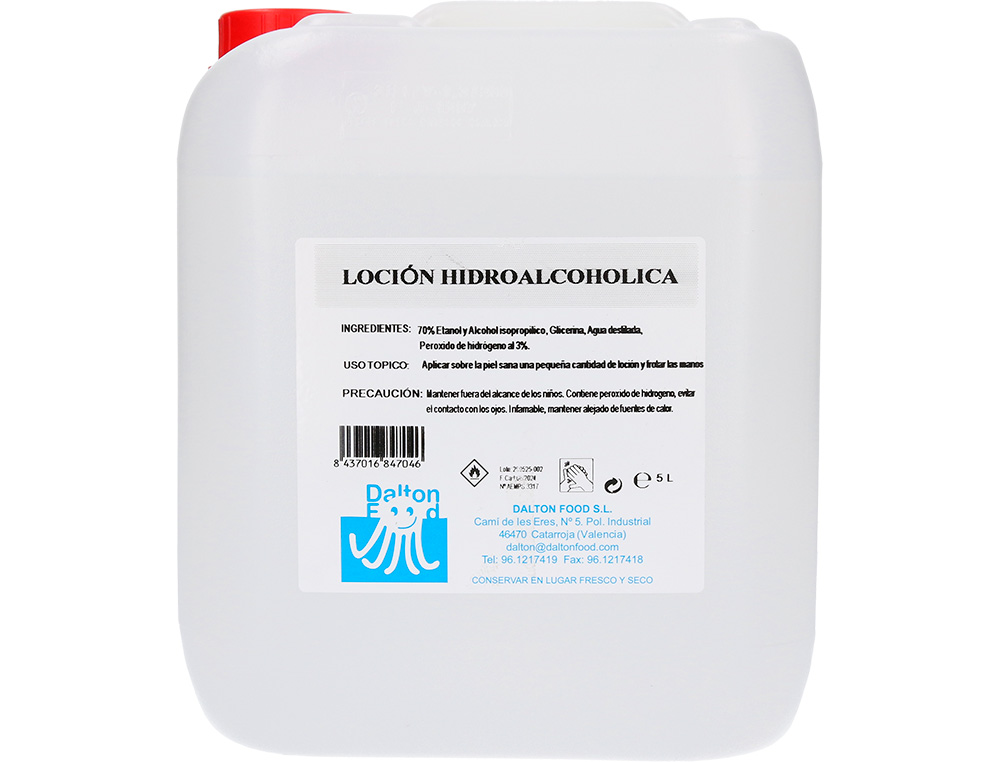GEL HIDROALCOOLICO PARA DESINFEO E LIMPEZA DE MAOS GARRAFA 5 LITROS