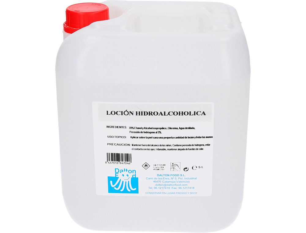 GEL HIDROALCOOLICO PARA DESINFEO E LIMPEZA DE MAOS GARRAFA 5 LITROS