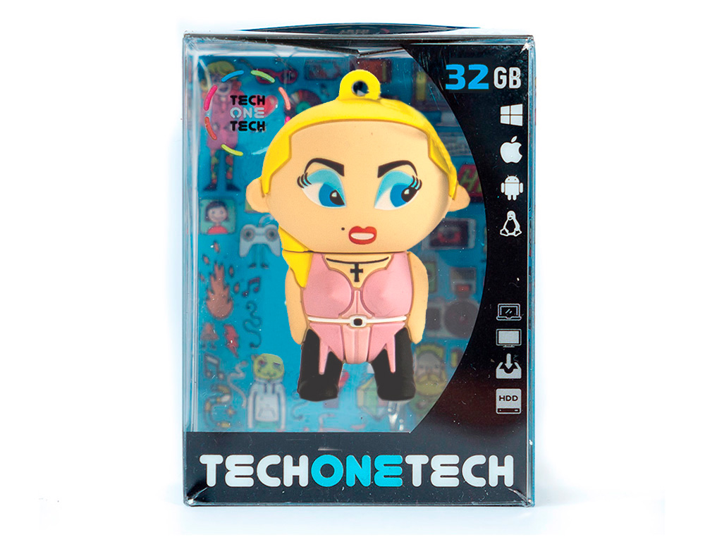 PEN DRIVE USB TECH ONE TECH MADONA 32 GB