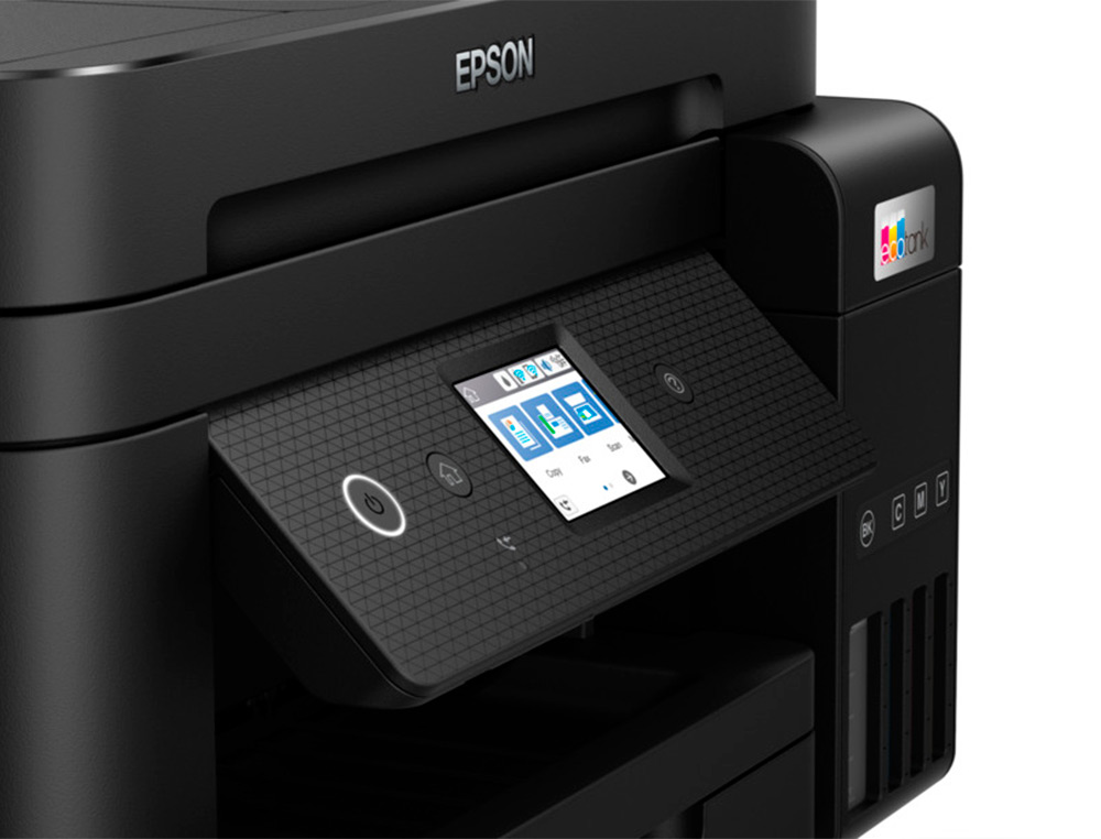 MULTIFUNCOES EPSON ECOTANK ET-4850 TINTA 15 PPM BANDEJA 250 FOLHAS SCANNER COPIADORA IMPRESSORA