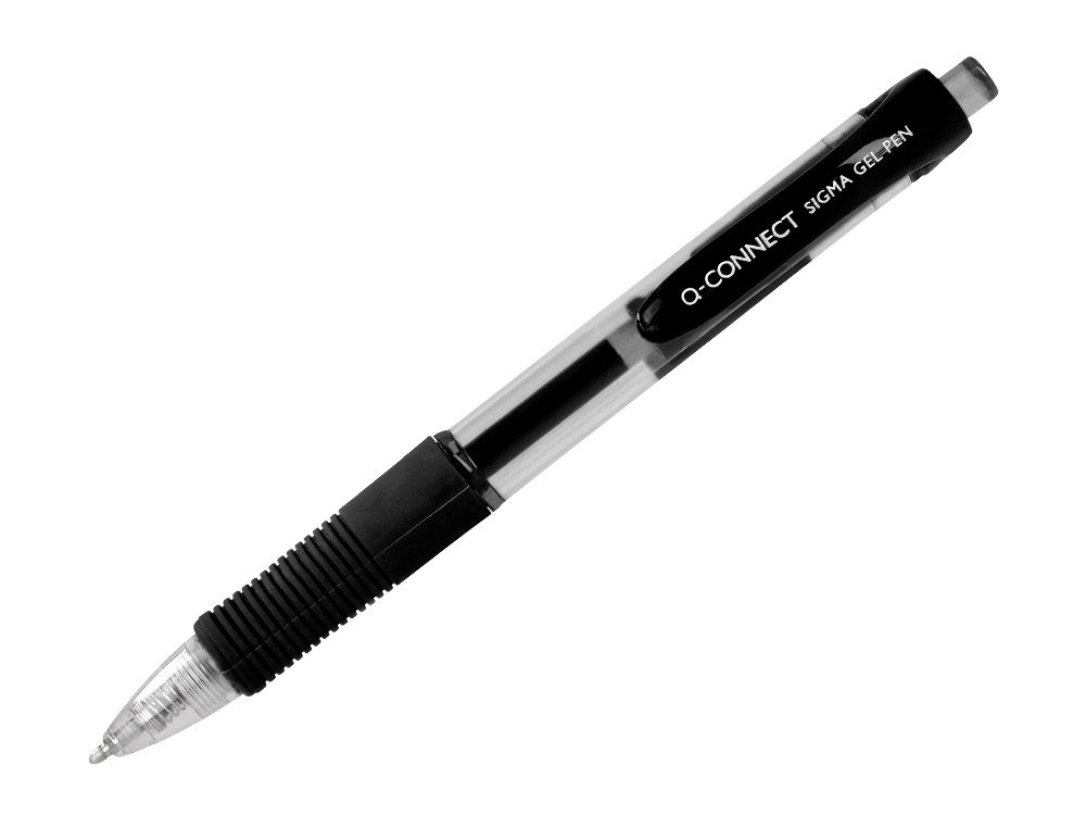 ESFEROGRAFICA Q-CONNECT SIGMA RETRATIL 0,5 MM COR PRETO