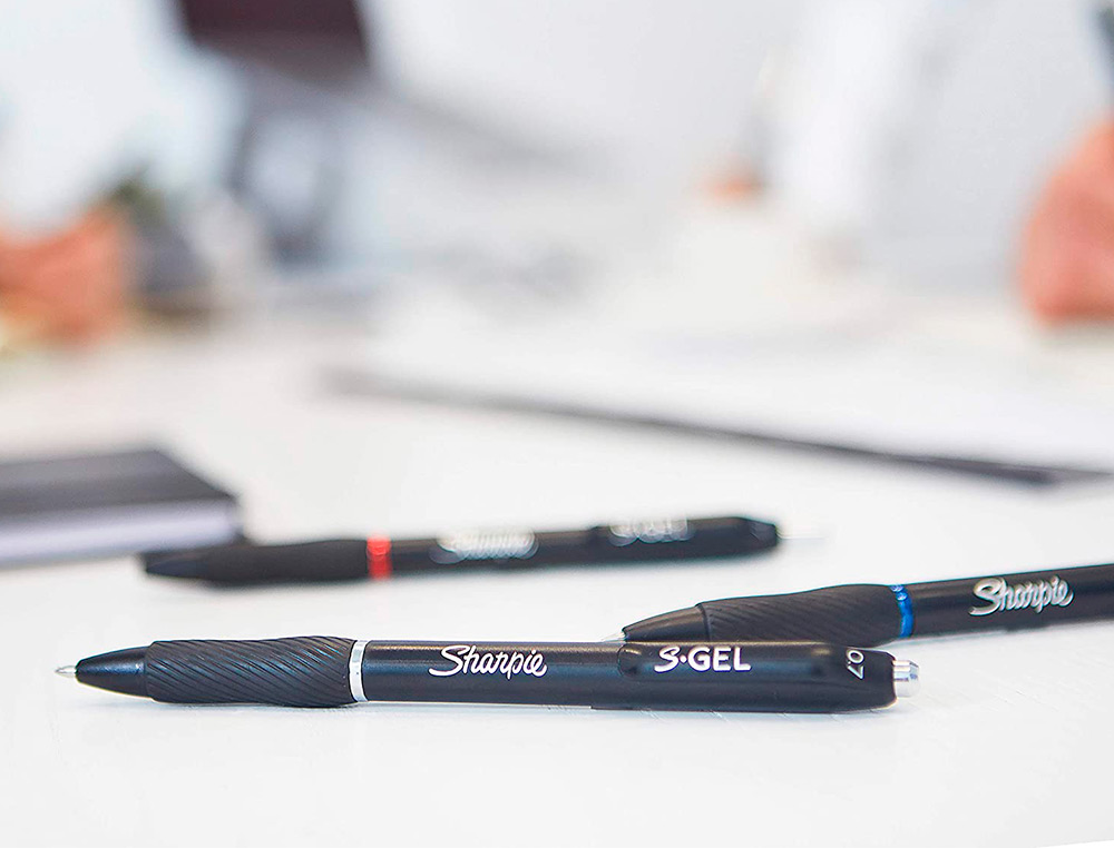 ESFEROGRAFICA SHARPIE RETRATIL TINTA GEL PONTA 0,7 MM COR PRETO