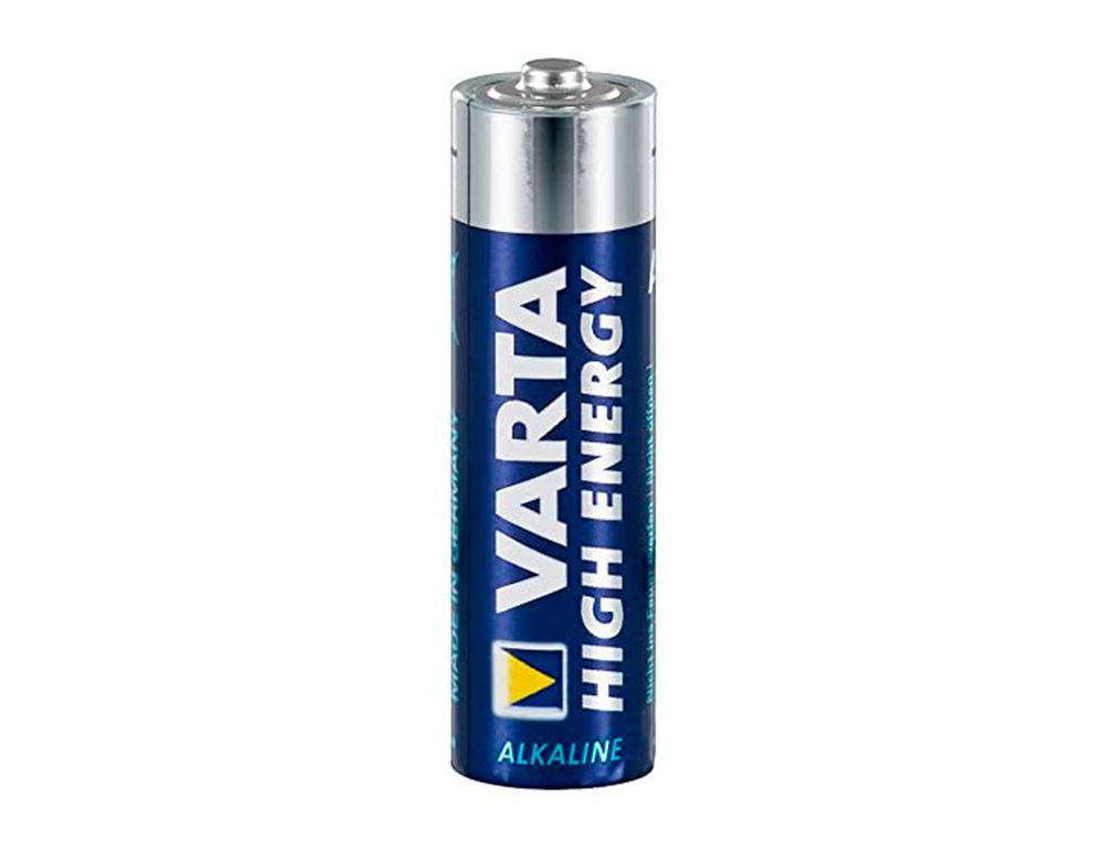 PILHA VARTA ALCALINA AA TIPO LR-6 BLISTER DE 4 UNIDADES