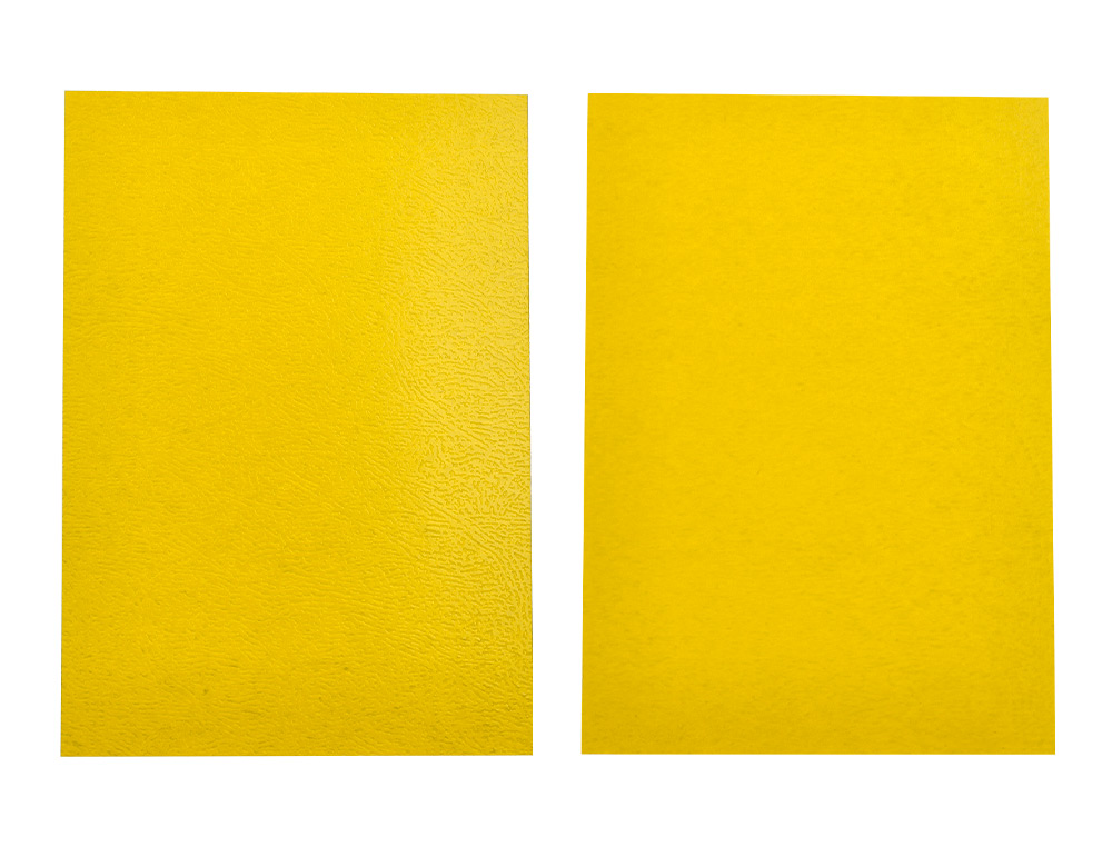 CAPA DE ENCADERNACAO LIDERPAPEL CARTAO DIN A4 0,9 MM AMARELO FLUOR PACK DE 50 UNIDADES