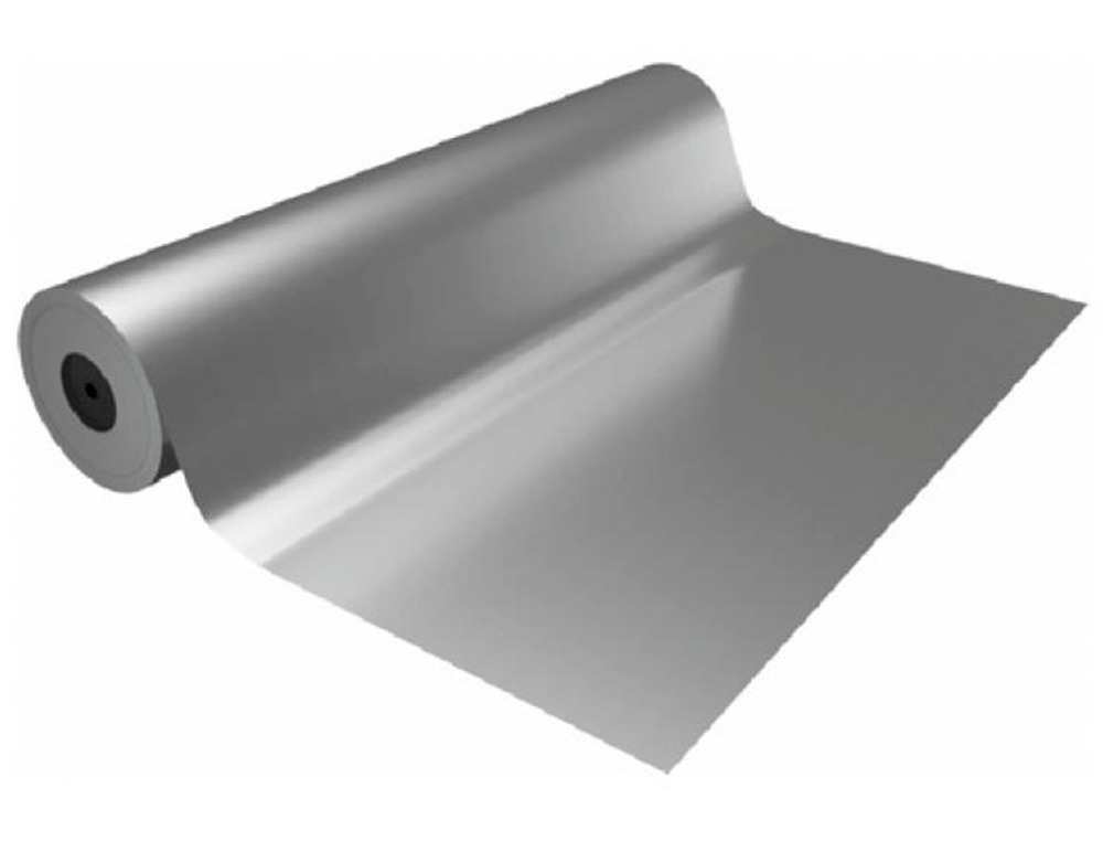 PAPEL FANTASIA BASIKA METALIZADO PRATA BOBINE LARGURA 31 CM COMPRIMENTO 80 M