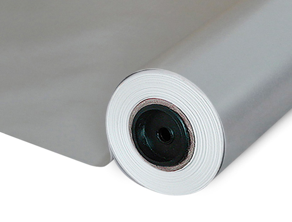 PAPEL FANTASIA BASIKA METALIZADO PRATA BOBINE LARGURA 31 CM COMPRIMENTO 80 M