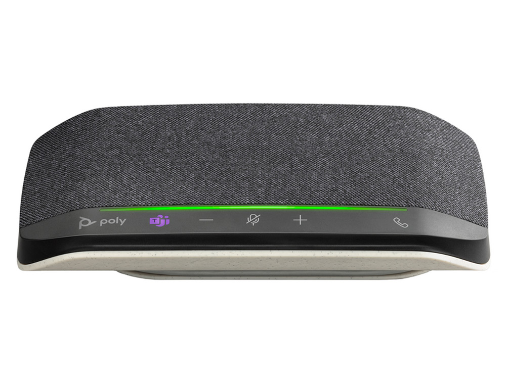 COLUNA POLY SYNC SY10-M BLUETOOTH MAOS LIVRES CONEXAO USB-A/C LUZES LED PROTECAO IP64