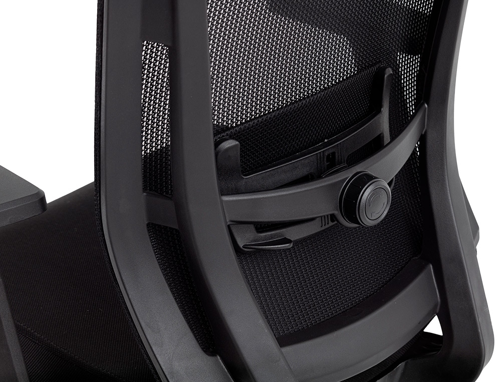 CADEIRA DE DIRECAO Q-CONNECT DESIO ERGONOMICA ENCOSTO ALTO E APOIO DE CABECA AJUSTAVEL EM ALTURA 1180+100X630X625 MM COR