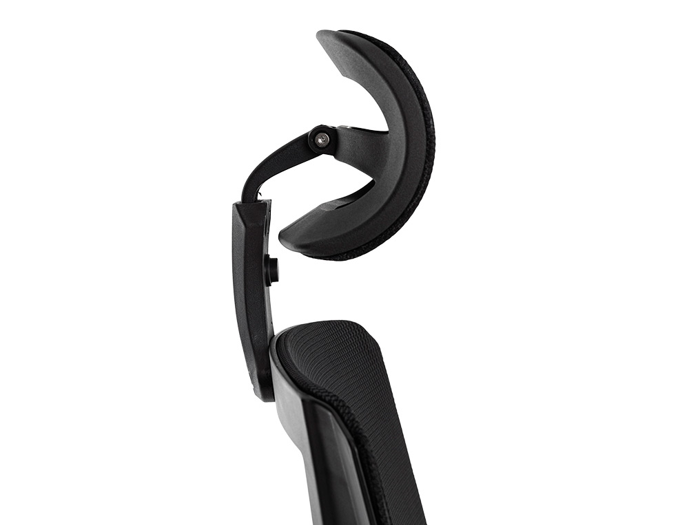 CADEIRA DE DIRECAO Q-CONNECT DESIO ERGONOMICA ENCOSTO ALTO E APOIO DE CABECA AJUSTAVEL EM ALTURA 1180+100X630X625 MM COR