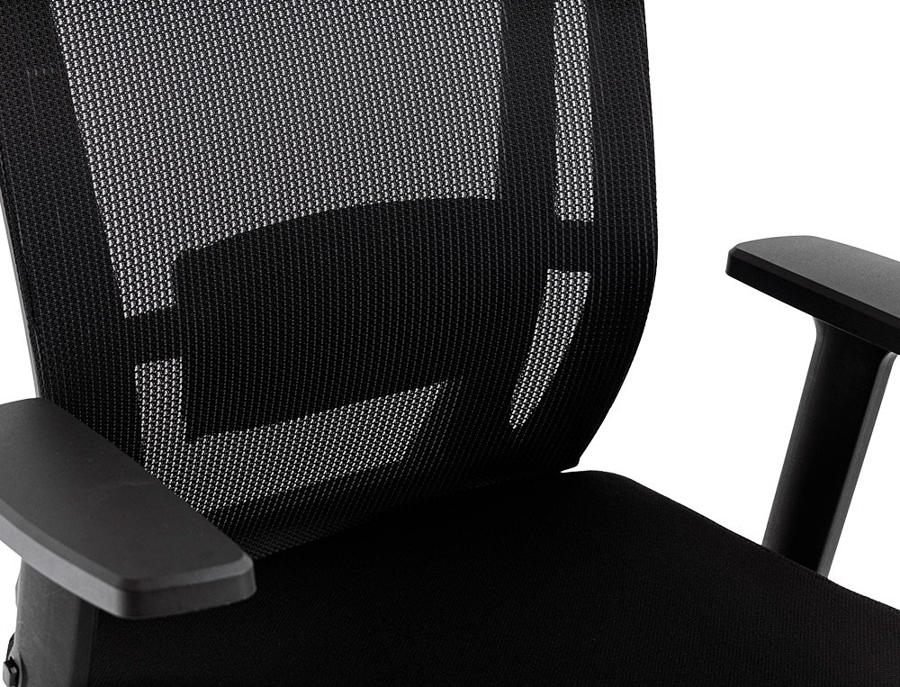 CADEIRA DE DIRECAO Q-CONNECT DESIO ERGONOMICA ENCOSTO ALTO E APOIO DE CABECA AJUSTAVEL EM ALTURA 1180+100X630X625 MM COR