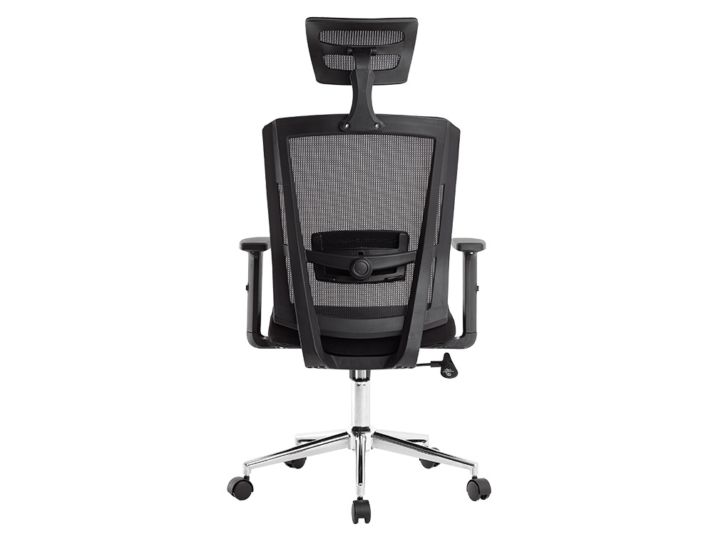 CADEIRA DE DIRECAO Q-CONNECT DESIO ERGONOMICA ENCOSTO ALTO E APOIO DE CABECA AJUSTAVEL EM ALTURA 1180+100X630X625 MM COR