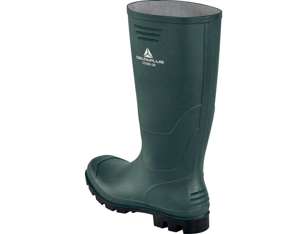 BOTAS DELTAPLUS DE SEGURANCA STONE PVC VERDE SOLA DE PITOES TAMANHO 40