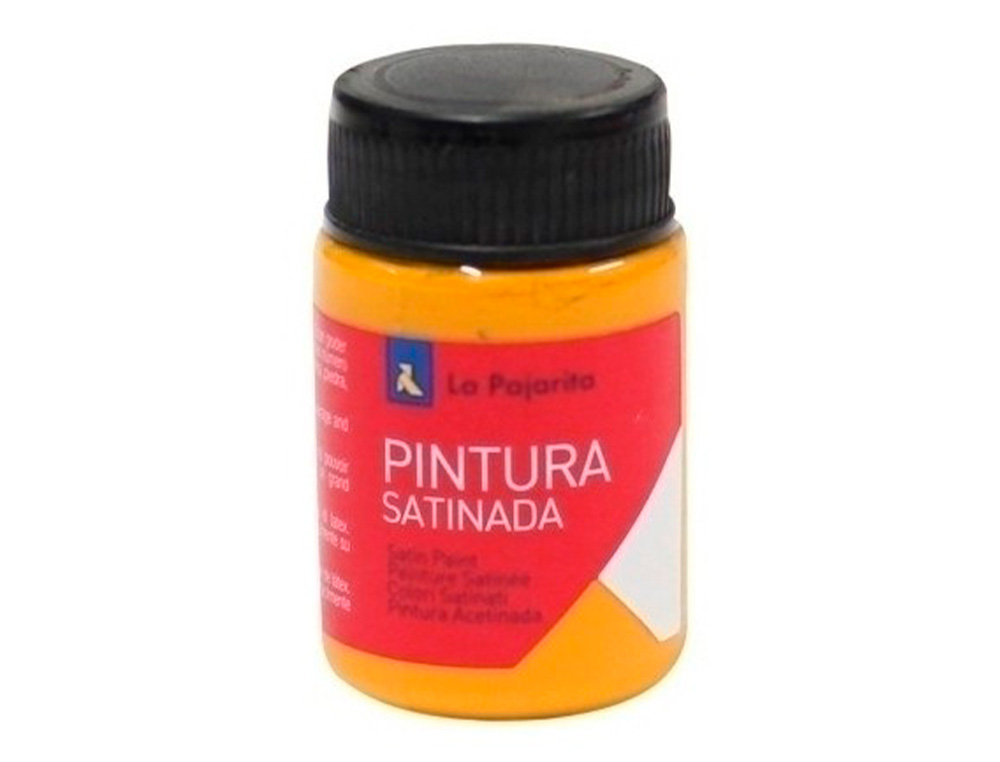 PINTURA LATEX LA PAJARITA ACETINADA L-31 FRASCO 35 ML ABOBORA