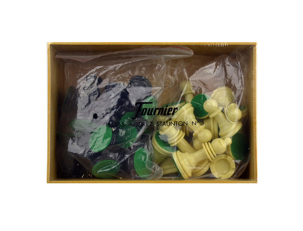 XADREZ FOURNIER STAUNTON N3 FIGURAS DE PLASTICO