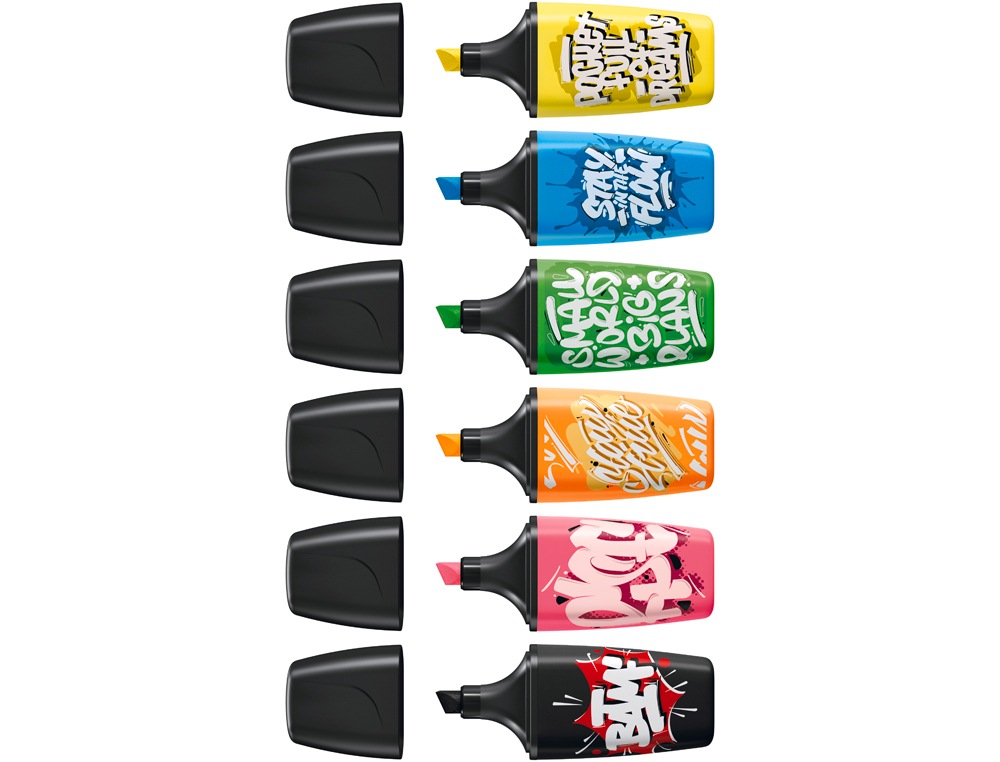 MARCADOR FLUORESCENTE STABILO BOSS MINI BY SNOOZE ONE AMARELO