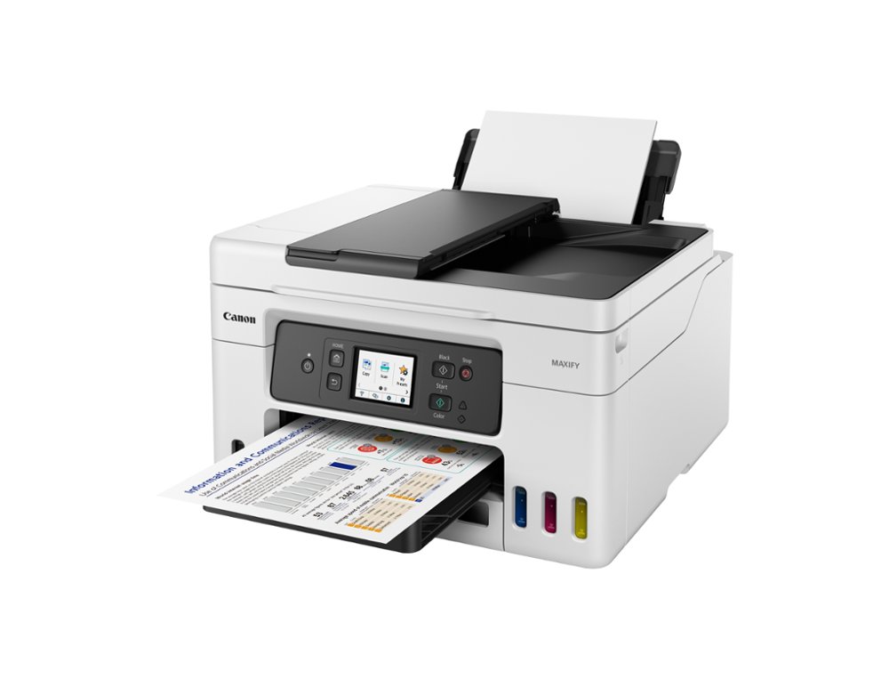 MULTIFUNCOES CANON MAXIFY GX4050 TINTA COR 18 PPM PRETO/13 PPM COR A4 IMPRESSORA SCANNER COPIADORA BANDEJA ENTRADA 100 F