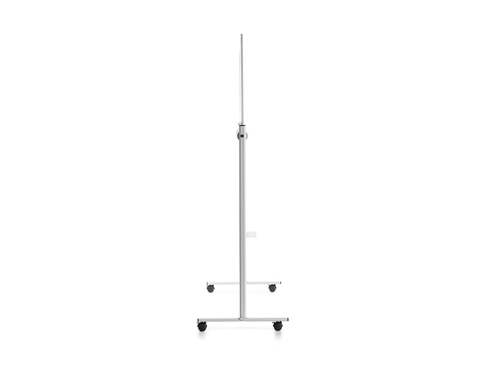 QUADRO BRANCO ROCADA GIRATORIO DUPLA FACE MAGNETICO ACO LACADO 120X90 CM