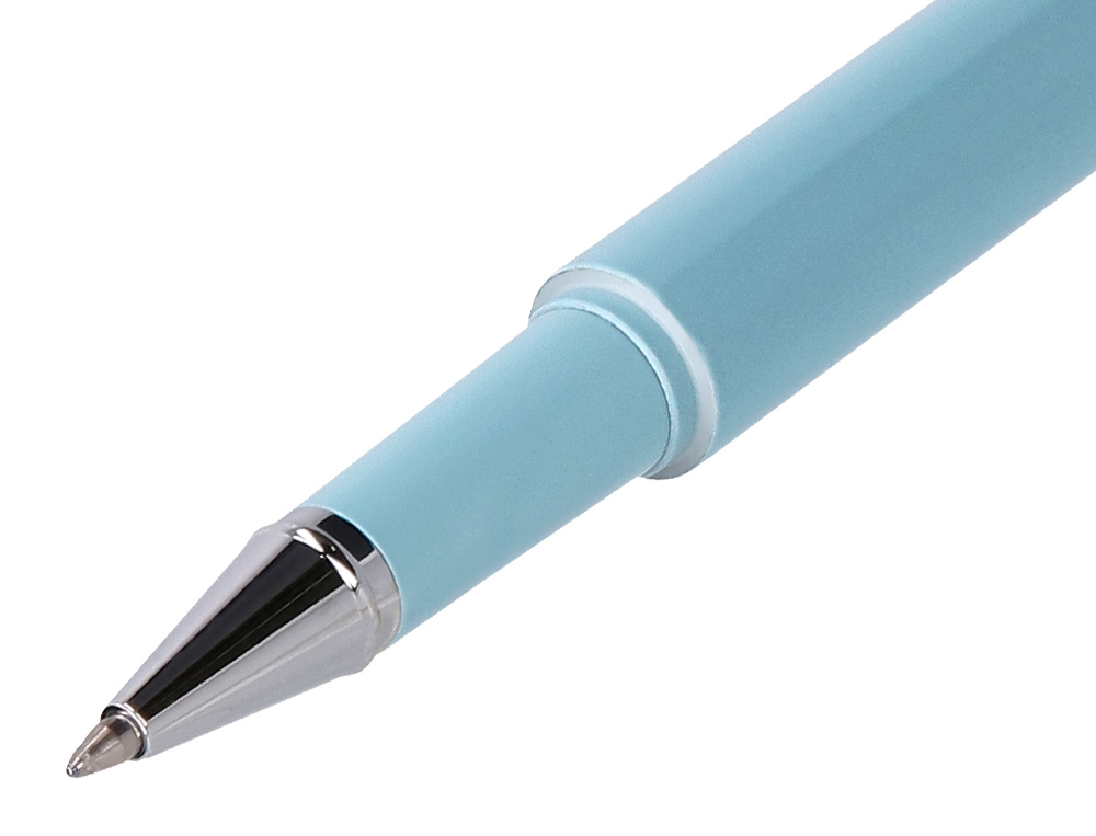ROLLER E BOLSA EM IMITACAO PELE BELIUS SPACE B DESENHO MINIMALISTA AZUL TINTA AZUL CAIXA DESIGN