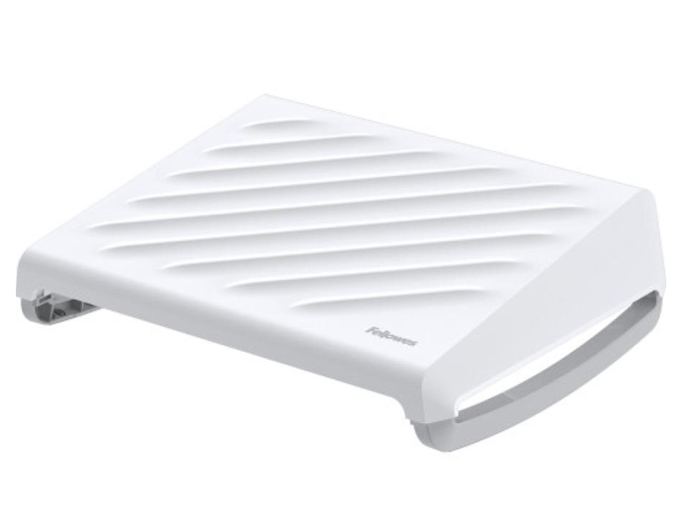 APOIO DE PES FELLOWES BREYTA 3 AJUSTES DE ALTURA 100% RECICLAVEL 490X360X98 MM COR BRANCO