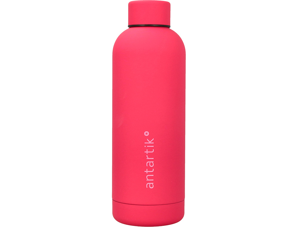 GARRAFA ANTARTIK ISOTERMICA ACO INOXIDAVEL LIVRE DE BPA COR FUCSIA 500 ML