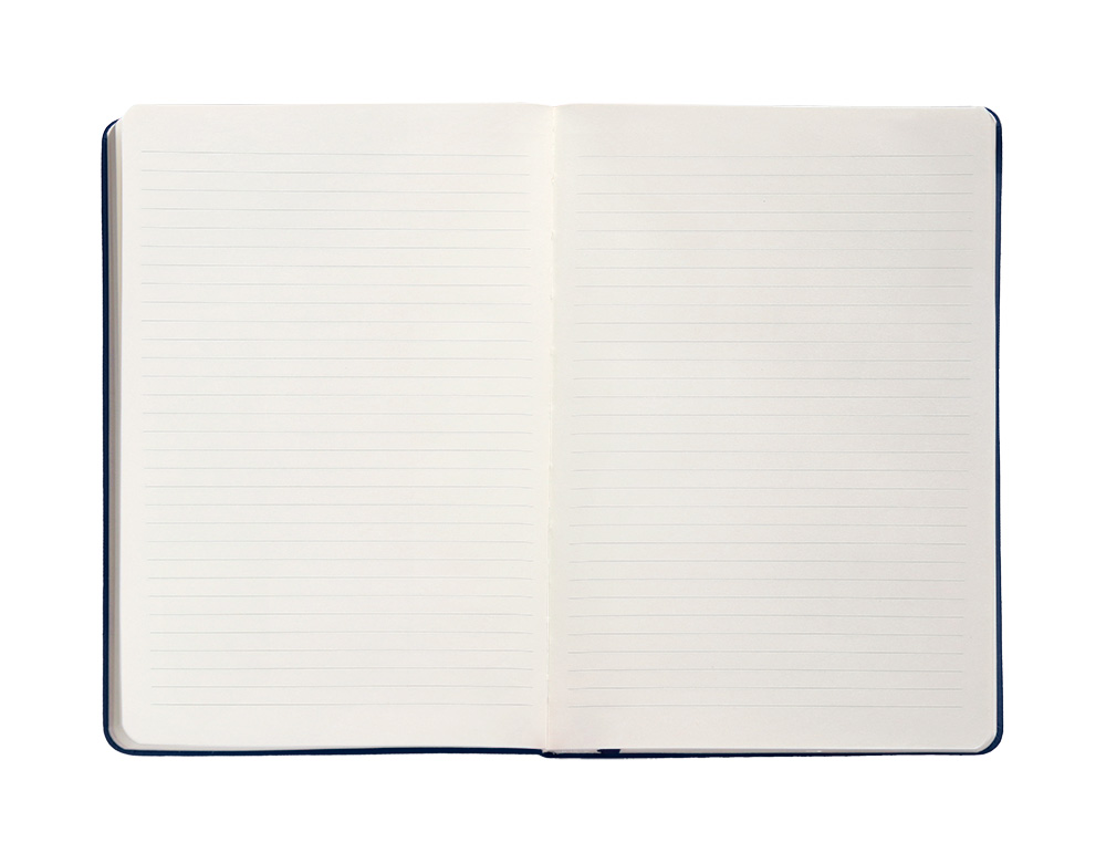 CADERNO COM ELASTICO ANTARTIK NOTES CAPA DURA A4 PAUTADO AZUL MARINHO 100 FOLHAS 80 GR FSC