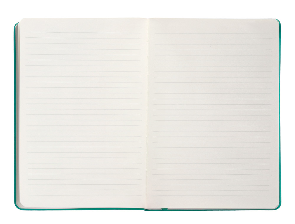 CADERNO COM ELASTICO ANTARTIK NOTES CAPA DURA A5 PAUTADO TURQUESA 100 FOLHAS 80 GR FSC
