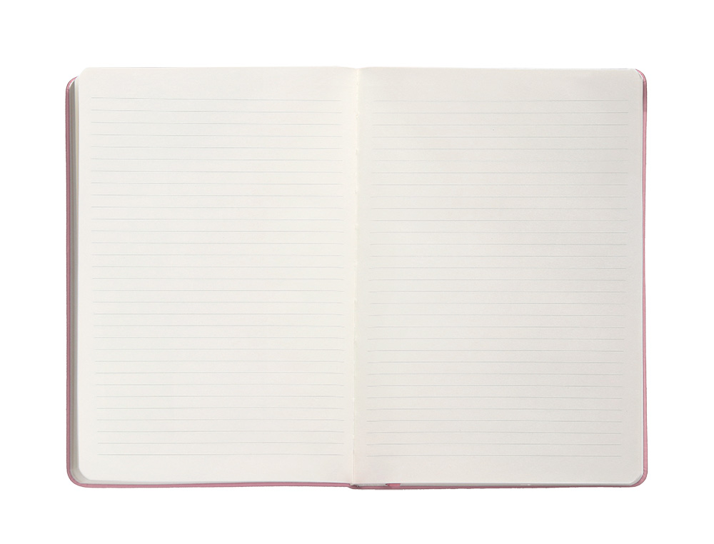 CADERNO COM ELASTICO ANTARTIK NOTES CAPA DURA A4 PAUTADO ROSA PASTEL 100 FOLHAS 80 GR FSC