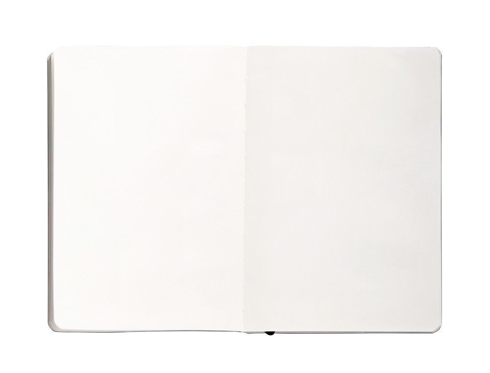 CADERNO COM ELASTICO ANTARTIK NOTES CAPA MOLE A5 LISO PRETO 80 FOLHAS 80 GR FSC