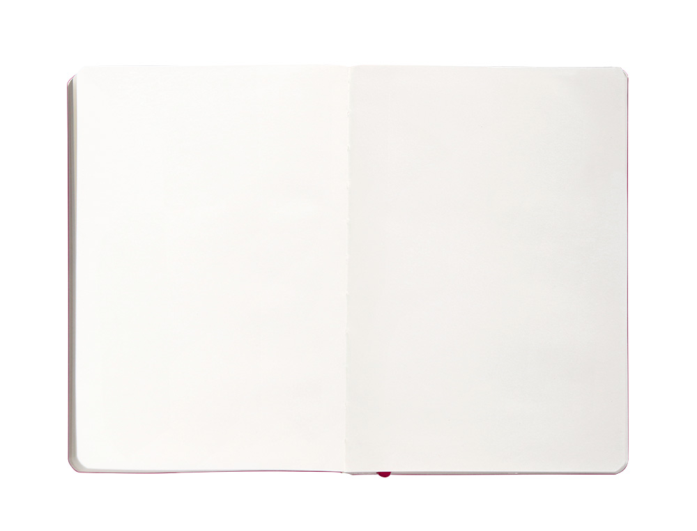 CADERNO COM ELASTICO ANTARTIK NOTES CAPA MOLE A5 LISO FUCSIA 80 FOLHAS 80 GR FSC